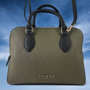 Guess Green Los Angeles Crossbody/Shoulder Straps Satchel Bag